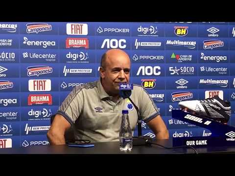 28/11/2019 - Cruzeiro 0x1 CSA - Coletiva Valdir Barbosa