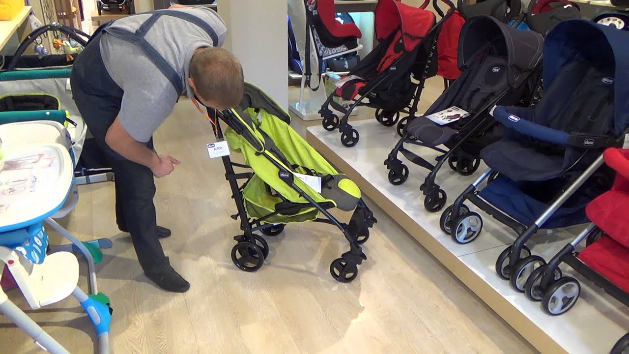 Chicco Lite way - прогулочная коляска-трость Aster (с бампером)