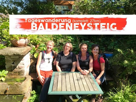 Der Baldeneysteig komplett 27km