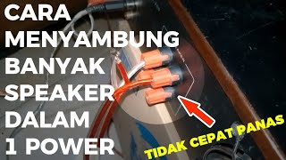 Download lagu HOW TO CONNECT MULTIPLE SPEAKERS TO 1 AMP TO PREVENT OVERHEATING mp3