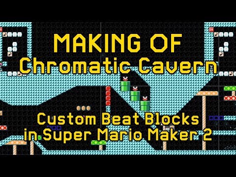 Chromatic Cavern - Mario Maker 2 Level Breakdown