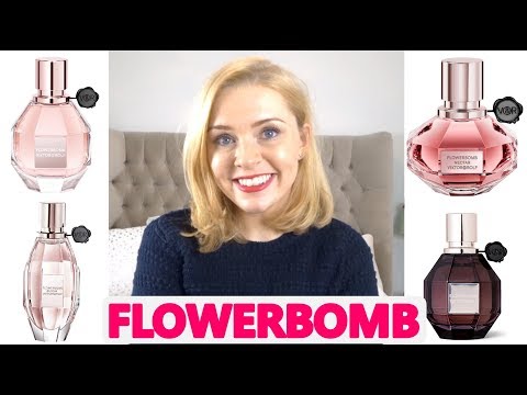 VIKTOR & ROLF FLOWERBOMB PERFUME RANGE REVIEW | Soki London Video