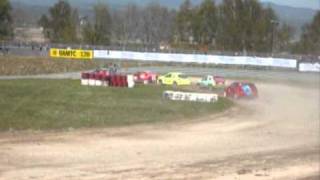 preview picture of video 'Rallycross Melk 17.04.2011'