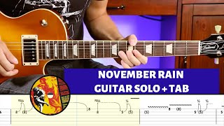 Download lagu November Rain - Guns N' Roses - Guitar Solo TAB - Lesson/Playthrough mp3 Download lagu November Rain - Guns N' Roses - Guitar Solo TAB - Lesson/Playthrough mp3