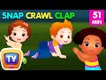 Snap Snap Actions Song | Original Educational Learning Songs & Nursery Rhymes for Kids | ChuChu TV