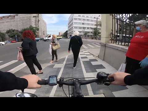 New bad bike lanes by design in Timisoara, ROmania
