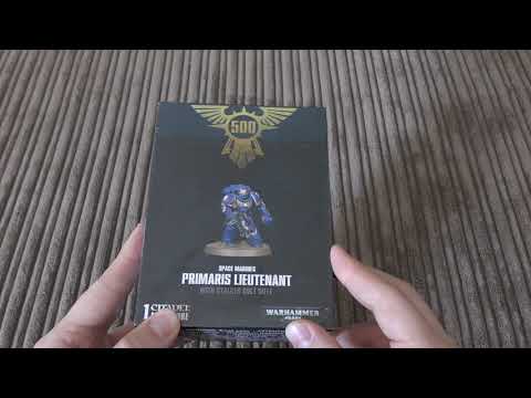 GIVEAWAY! - Exclusive Primaris Lieutenant - 500th store celebration miniature