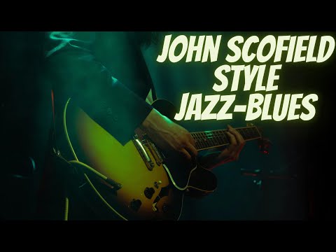 Funky Jazz Blues Backing Track in A [John Scofield Style]