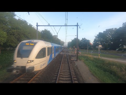 4K Cabinerit Emmen - Zwolle (stoptrein) 21-06-2022