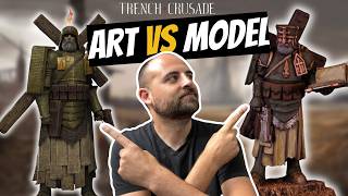 Painting the Trench Cleric of New Antioch! #trenchcrusade