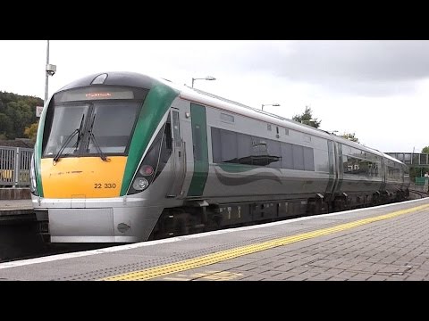 IE 22000 Class ICR Train number 22330 - Portarlington Station, Laois
