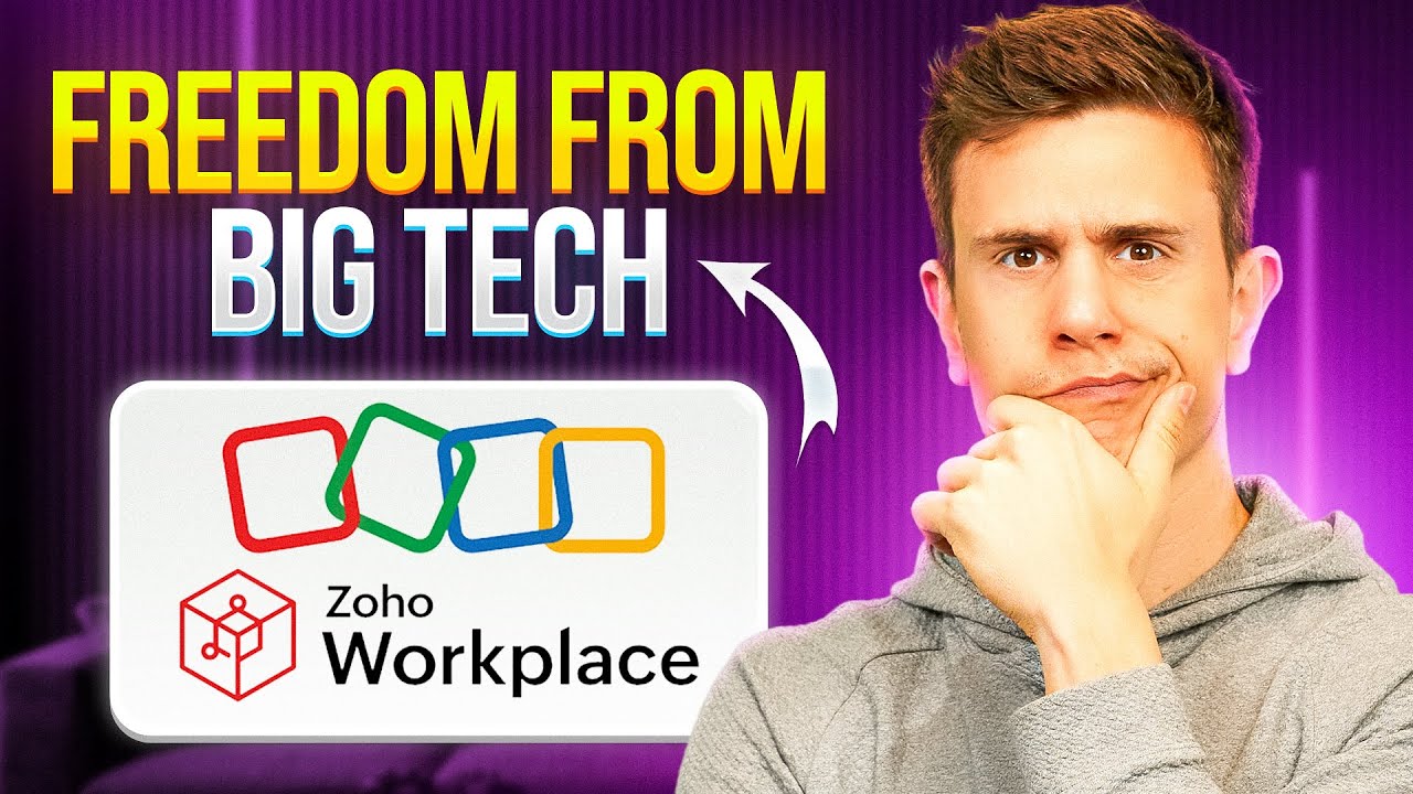 Video thumbnail for the video: I Tested Zoho Workplace for 3 Months - Here's What They Don't Tell You