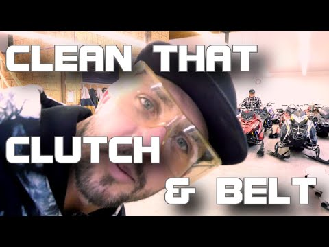 CLUTCH AND BELT MAINTENANCE