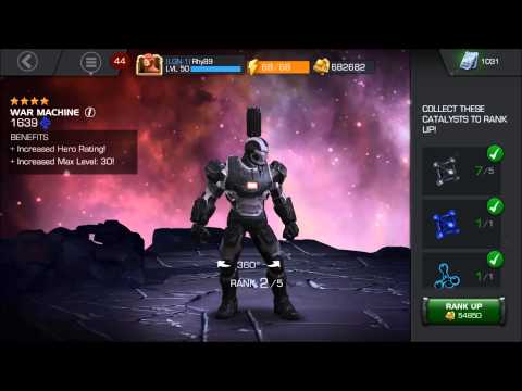 Ranking Up 4 Star War Machine to Rank 3!