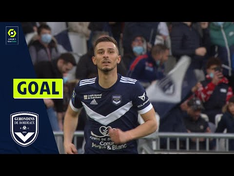 Goal Rémi OUDIN (22' - GdB) FC GIRONDINS DE BORDEAUX - AS MONACO (1-1) 21/22