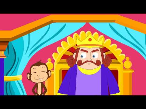 The Foolish Monkey And The King - Animated Short Story For Kids