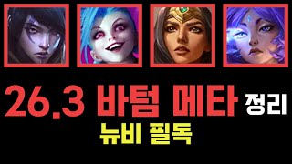 26.3 바텀 메타 정리 ( 원딜 메타 + 서폿 조합 )