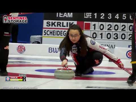 Unreal Moment: Kayla Skrlik's shot to win the 2023 Alberta Scotties!