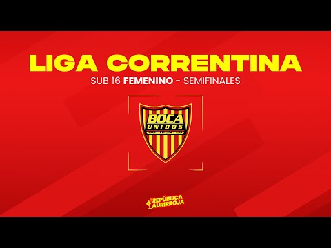 Liga Correntina Fem Sub 16 | En vivo: Boca Unidos "A" vs. Boca Unidos "B" (13-12-2025)