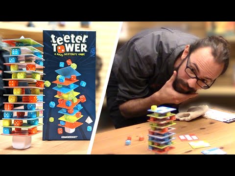 Teeter Tower–How to Play & First Impressions