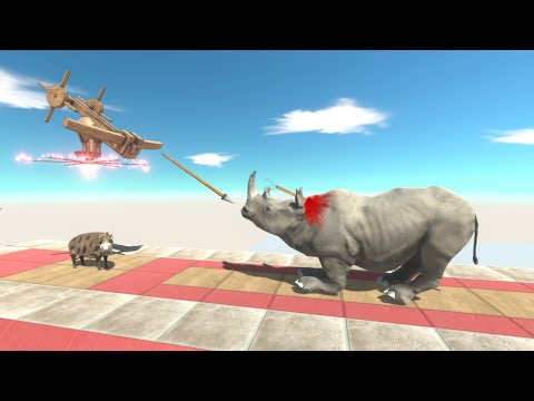 Ballista Throws every unit - Animal Revolt Battle Simulator