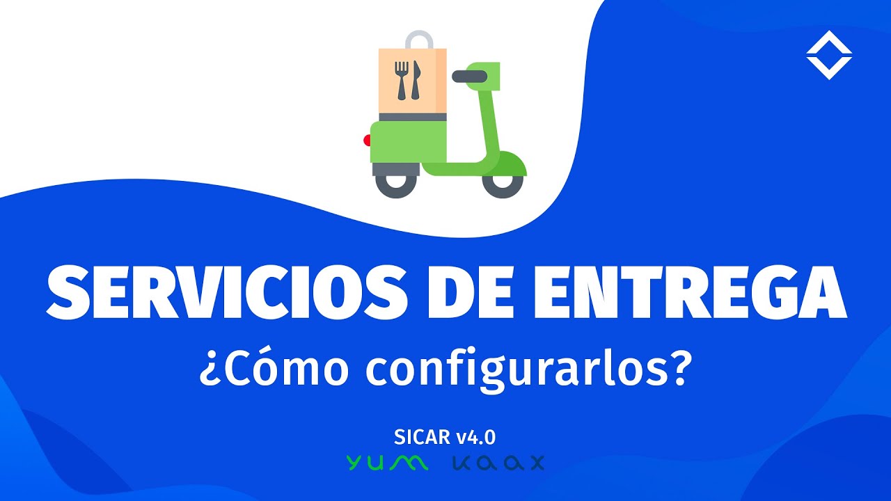 4.- ¿Cómo configurar los SERVICIOS DE ENTREGA?