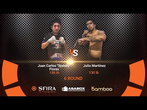 Juan Carlos Flores VS Julio Martínez - Boxeo Profesional en El Salvador- 16/10/2021.