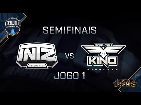 INTZ X Kino (Semifinais - Jogo 1) CBLoL 2016 - 1ª Etapa