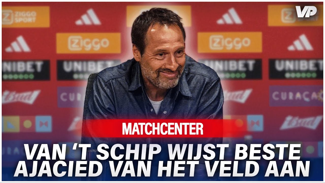Thumbnail for article: Van 't Schip noemt beste Ajacied na zege: 'Hij speelde heel goed'