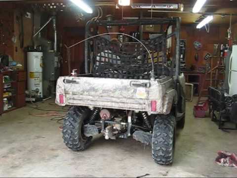 2008 Kawasaki Teryx stock muffler modification