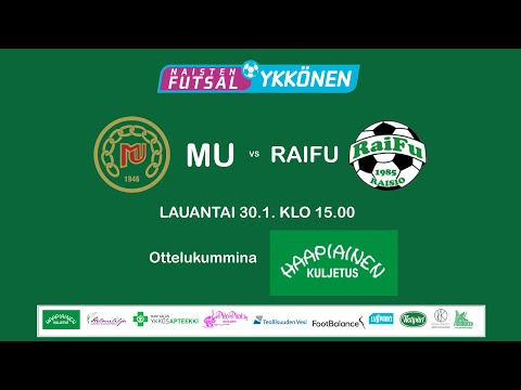 MU - RAIFU, 30.1.2021, Naisten futsal ykkönen
