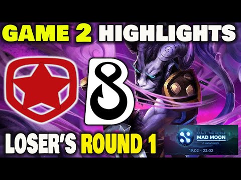 GAMBIT VS B8 Game 2 WePlay! Mad Moon Losers' Round 1
