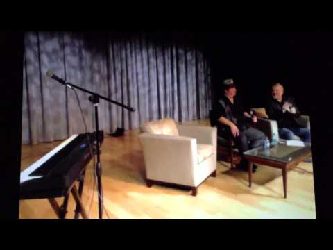 Tom Brown talks with Sam Thompson