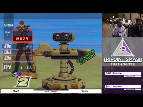 Comb (ROB) vs Mvzy (Snake) - Tripoint Smash #27 Losers Quarters
