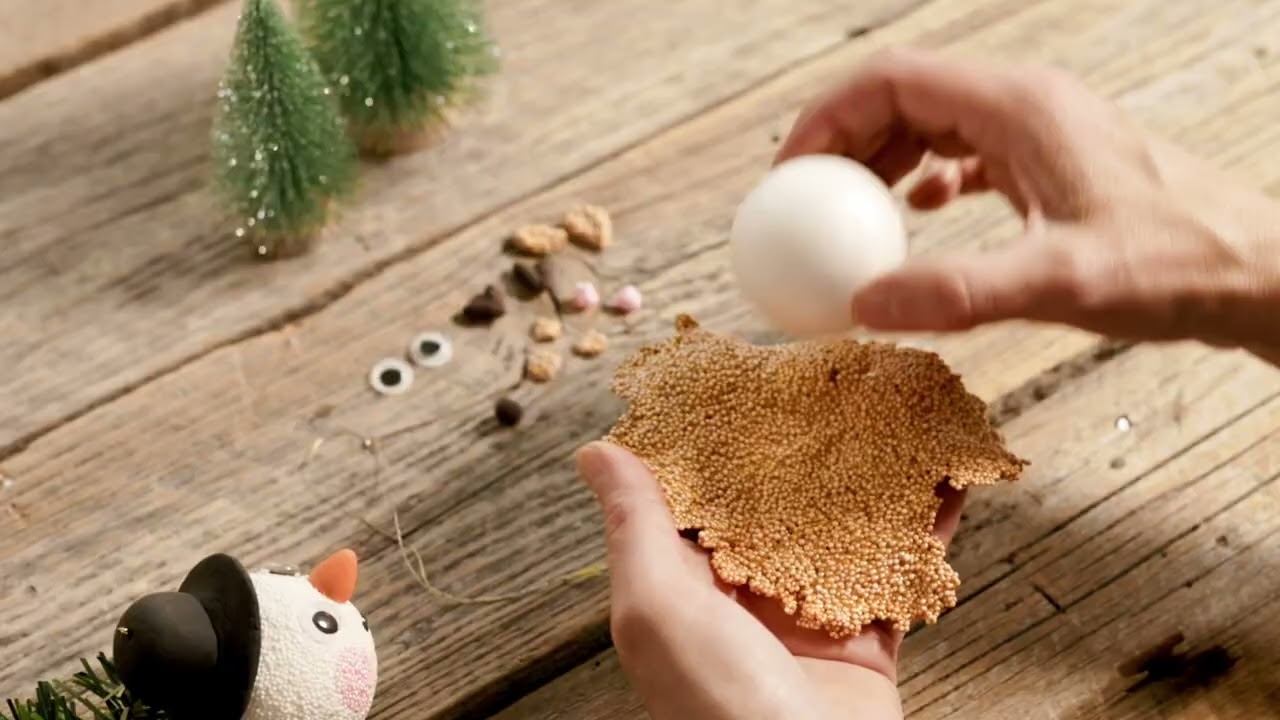 Creativ Company Kits de bricolage Boules de Noël Modélisation