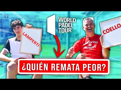 LAMPERTI vs COELLO ¿QUIÉN REMATA PEOR? ¿PALA MÁS DURA? *WORLD PADEL TOUR* - el4Set