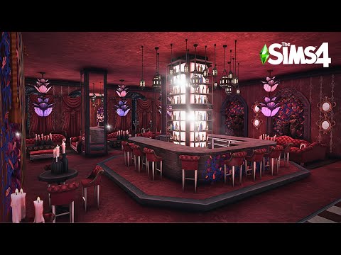 Vampire Nightclub || The Sims 4 Speed Build: Save File