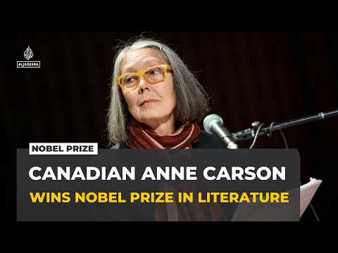 Canadian writer Anne Carson wins the 2026 Nobel Prize in Literature