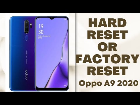 How to Hard Reset or Factory Reset on Oppo A9 2020