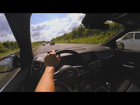 Mercedes-Benz B 200 Fahrt, Gerede, Autobahn, 2019