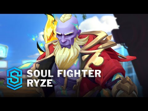 Soul Fighter Ryze Wild Rift Skin Spotlight