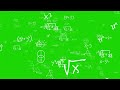 200 IQ Math Background Greenscreen Effect Chromakey 4K Copyright Free Greenscreen Viralvideo
