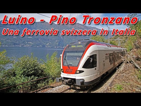 Luino-Pino Tronzano - Una ferrovia svizzera in Italia