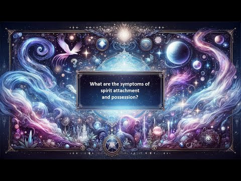 What are the symptoms of spirit attachment and possession?