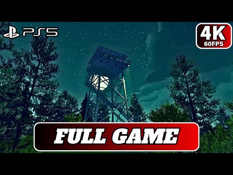 Firewatch – Full Game Walkthrough | No Commentary | PS5 4K Ultra HD