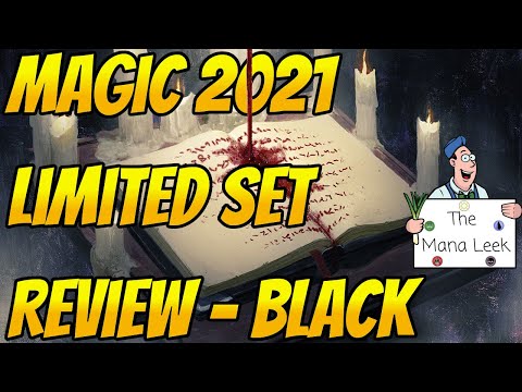 Magic Core Set 2021 Limited Set Review - Black