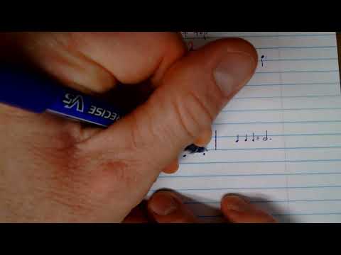 Counting and beaming in compound meter