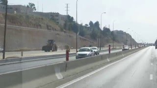 preview picture of video 'מחלף נווה אילן/טלז סטון בבנייה (בדרך לירושלים). יוני 2014'
