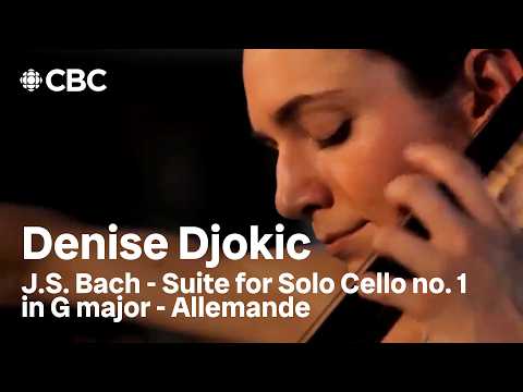J.S. Bach - Suite for Solo Cello no. 1 in G major -  Allemande by Denise Djokic