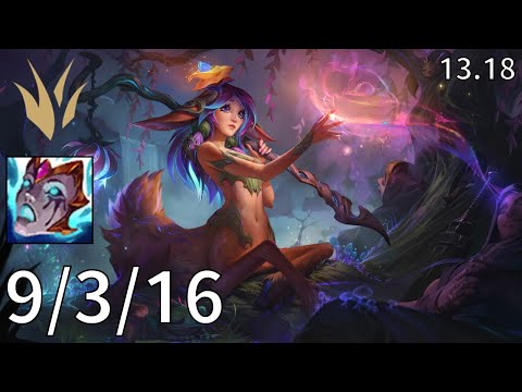 Lillia Jungle vs Rek'Sai  - EUW Master | Patch 13.18
